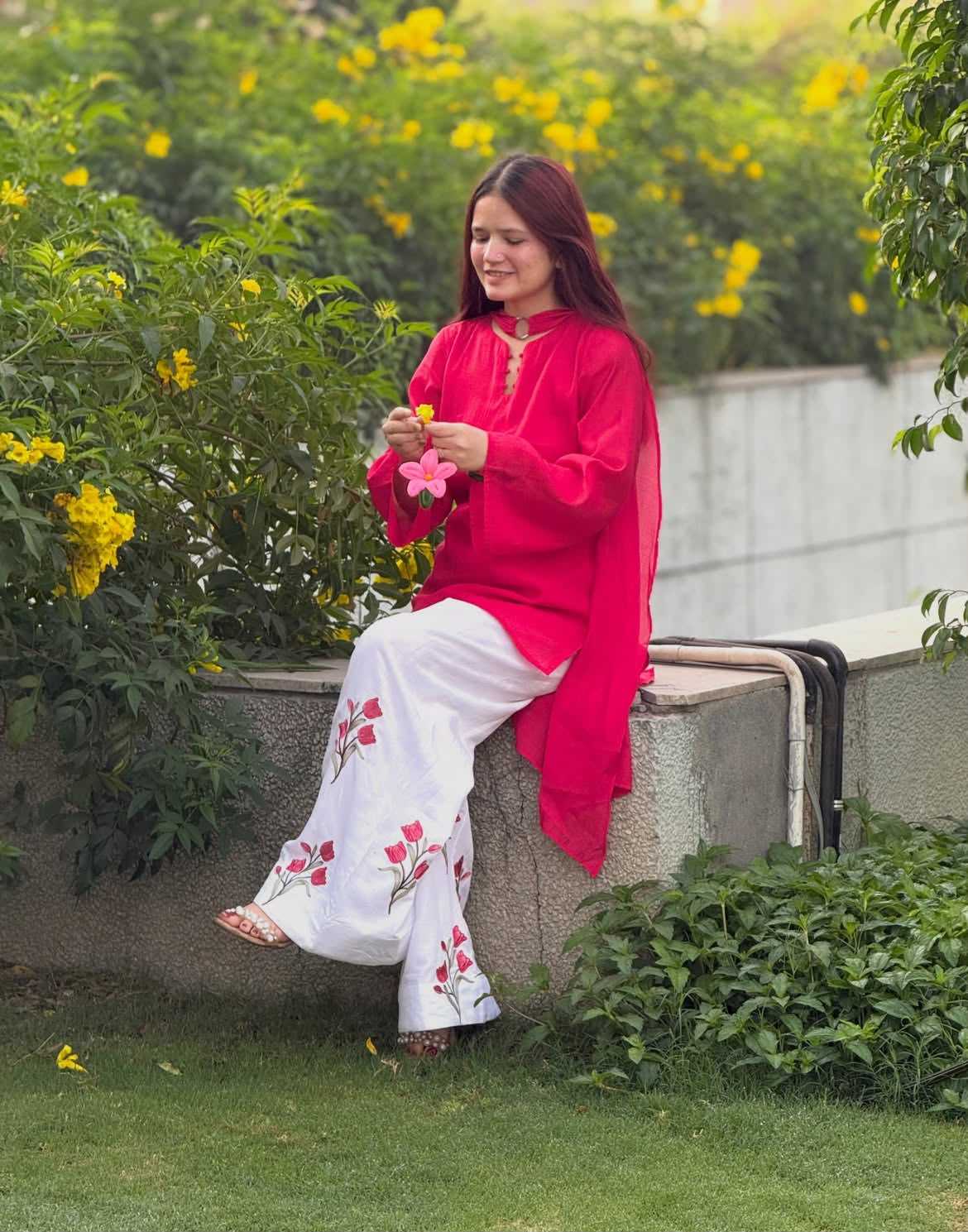 Chanderi Cotton Suit