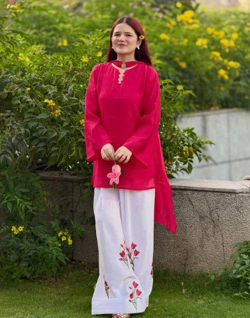 Chanderi Cotton Suit