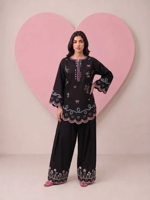 Chanderi Silk Embroidery Suit