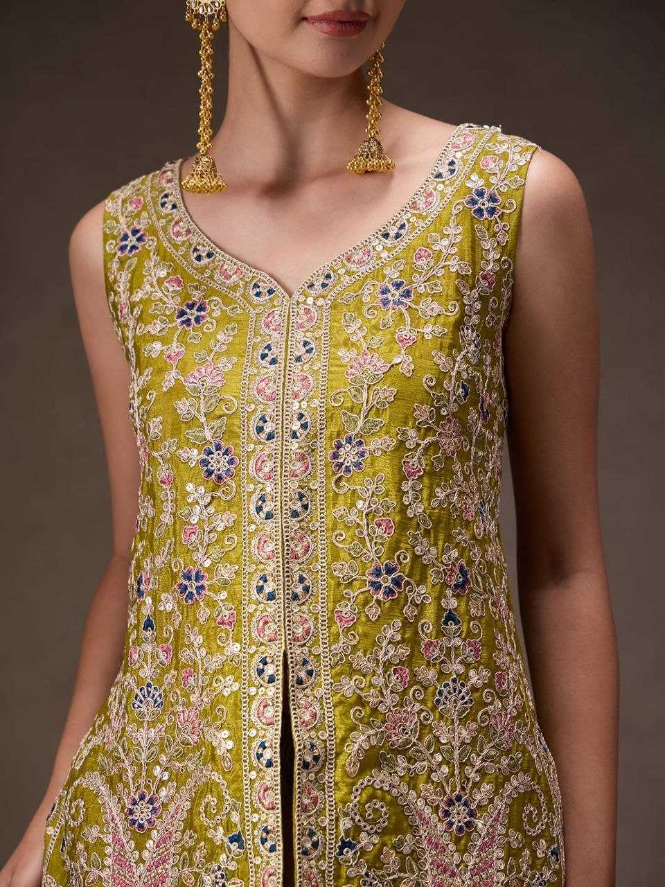 Pure Viscos Party Wear Kurti