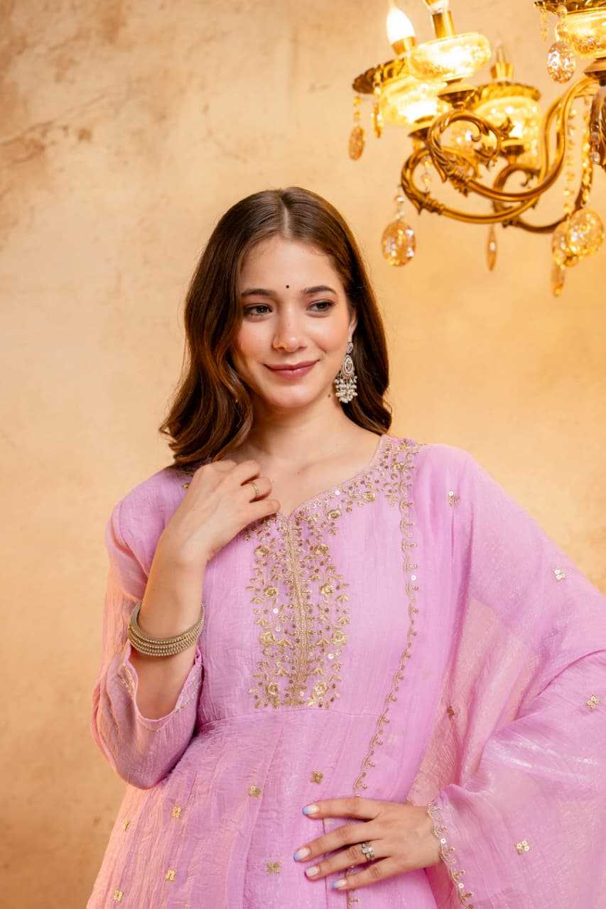 Crush Silk Short Kurti