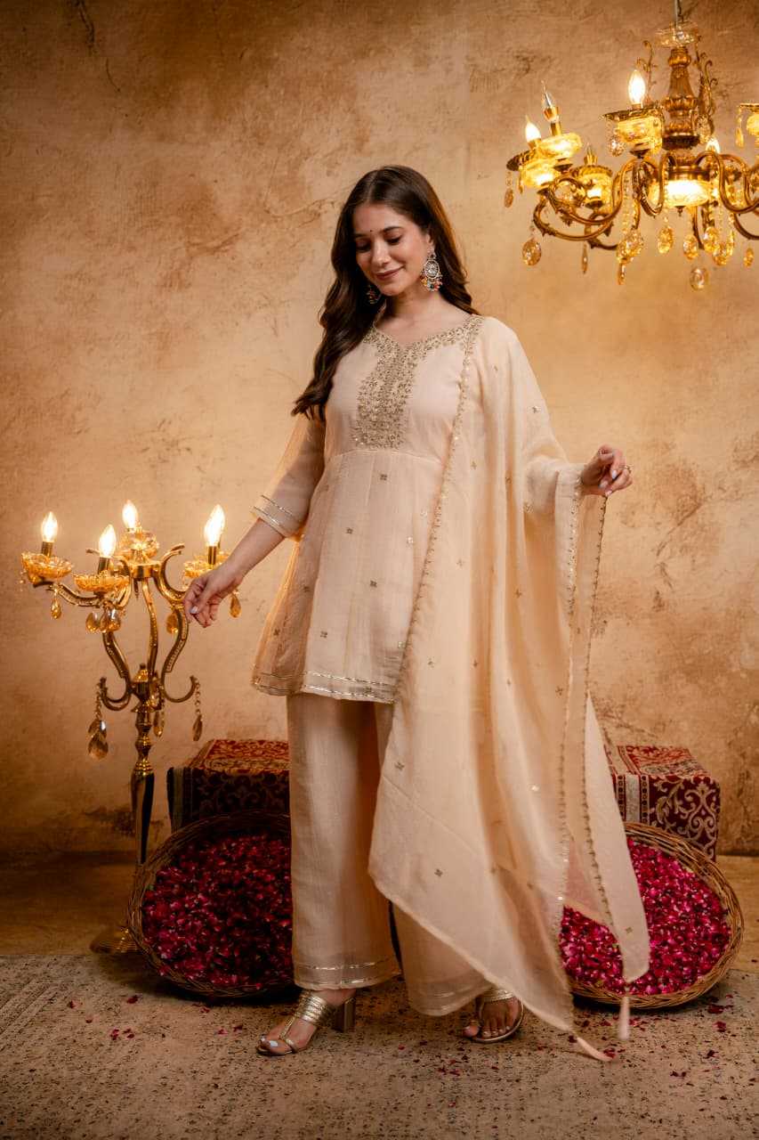 Crush Silk Short Kurti