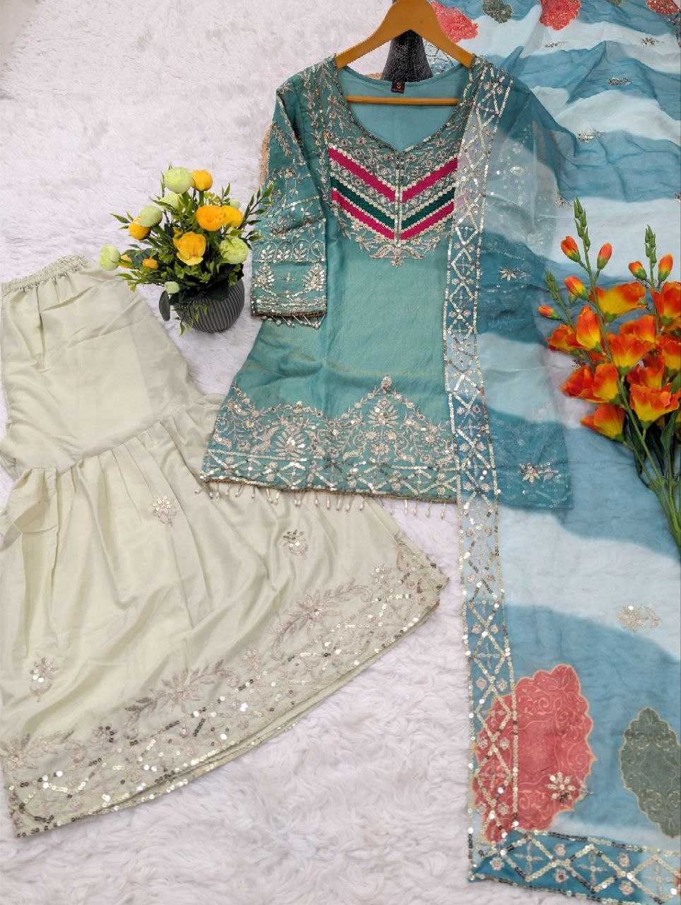 Viscose Party Wear Kurti