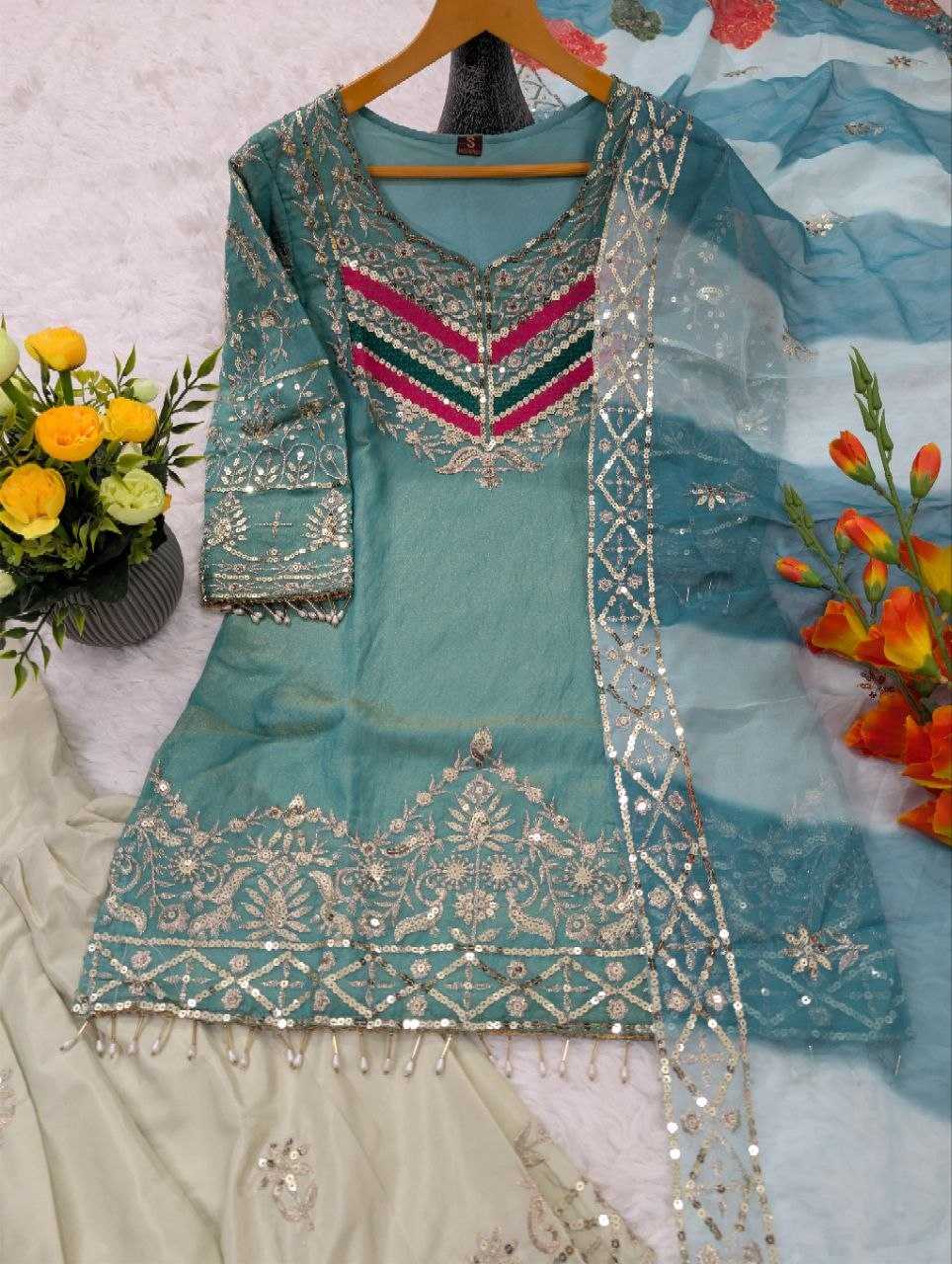 Viscose Party Wear Kurti