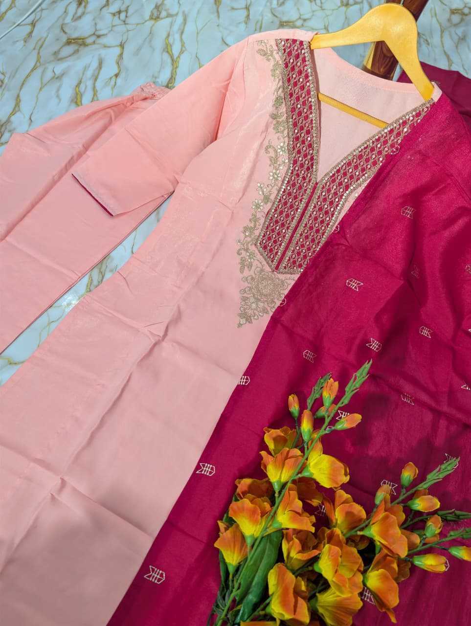 Ansuya Simar Silk Party Wear Kurti