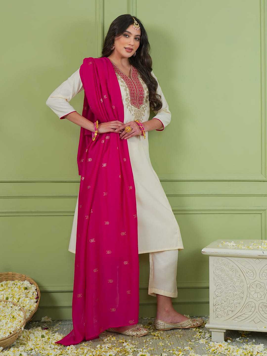 Ansuya Simar Silk Party Wear Kurti