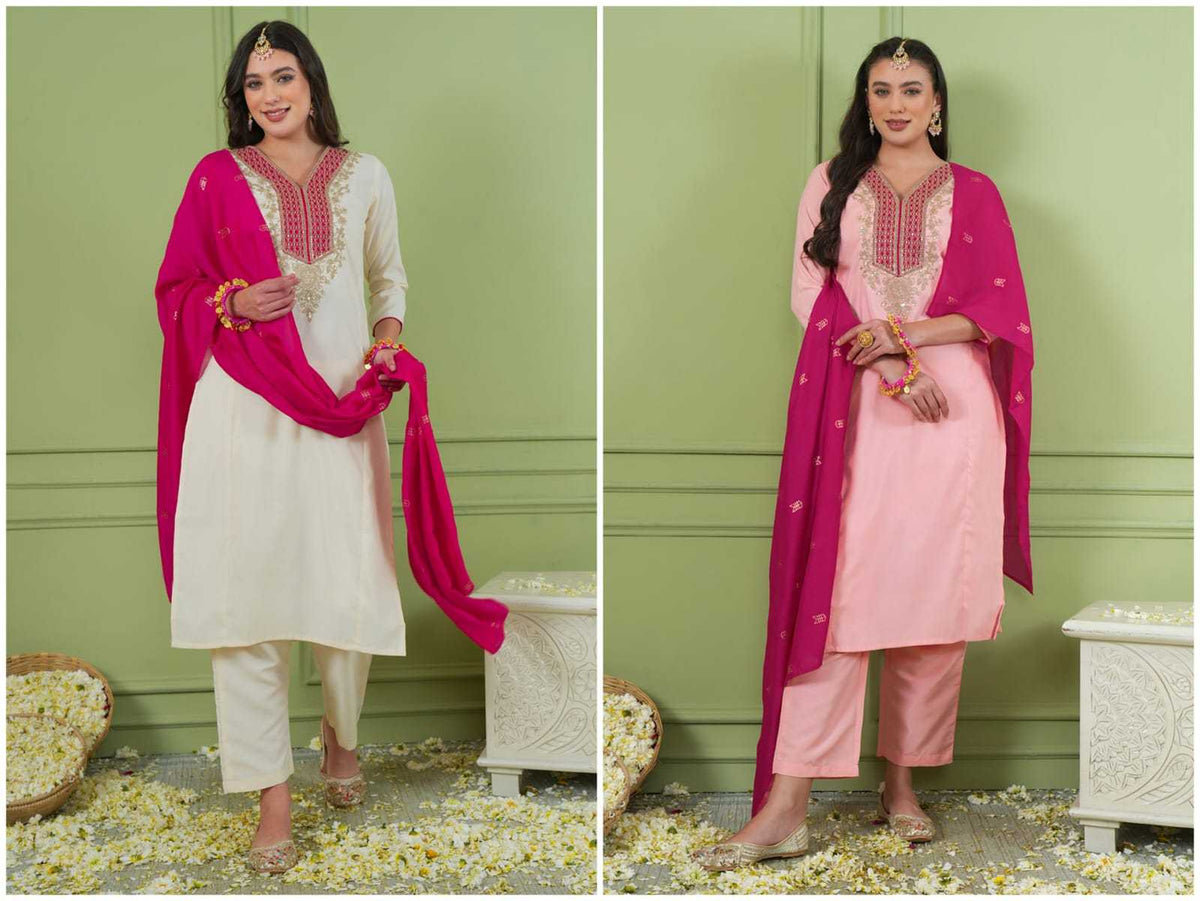 Ansuya Simar Silk Party Wear Kurti