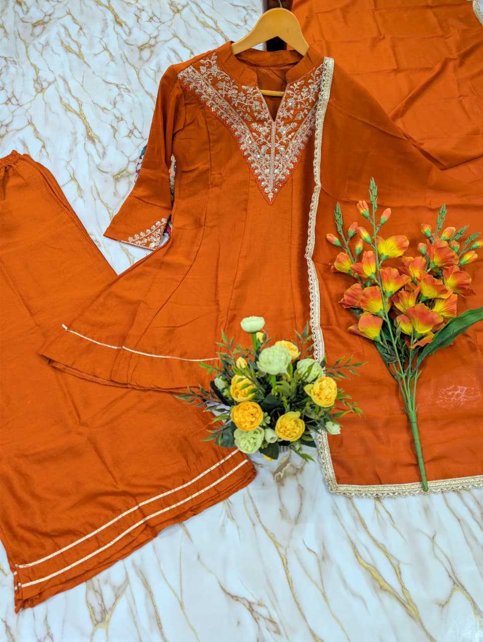 Julie Vichitra Silk Short Kurti