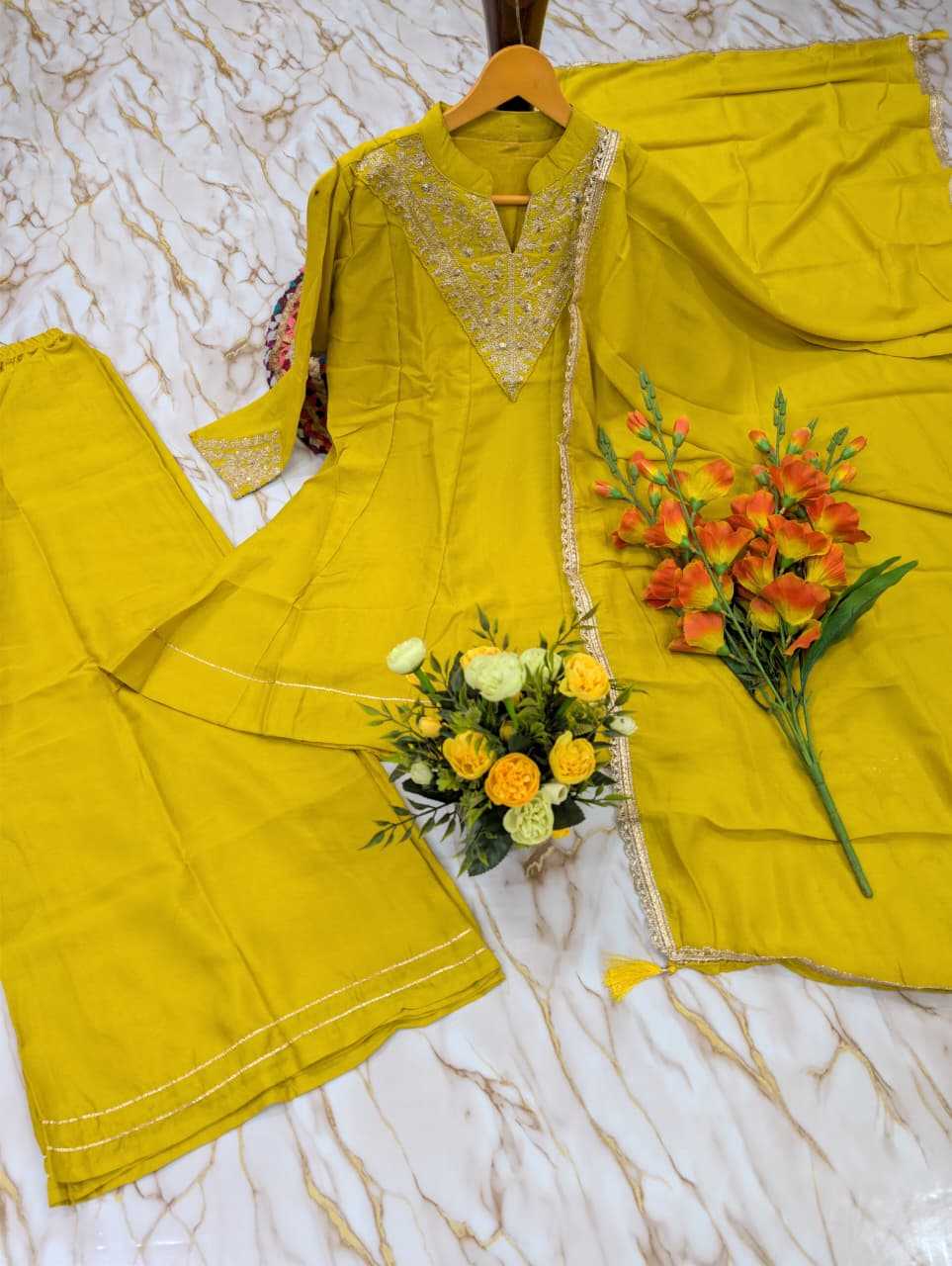Julie Vichitra Silk Short Kurti