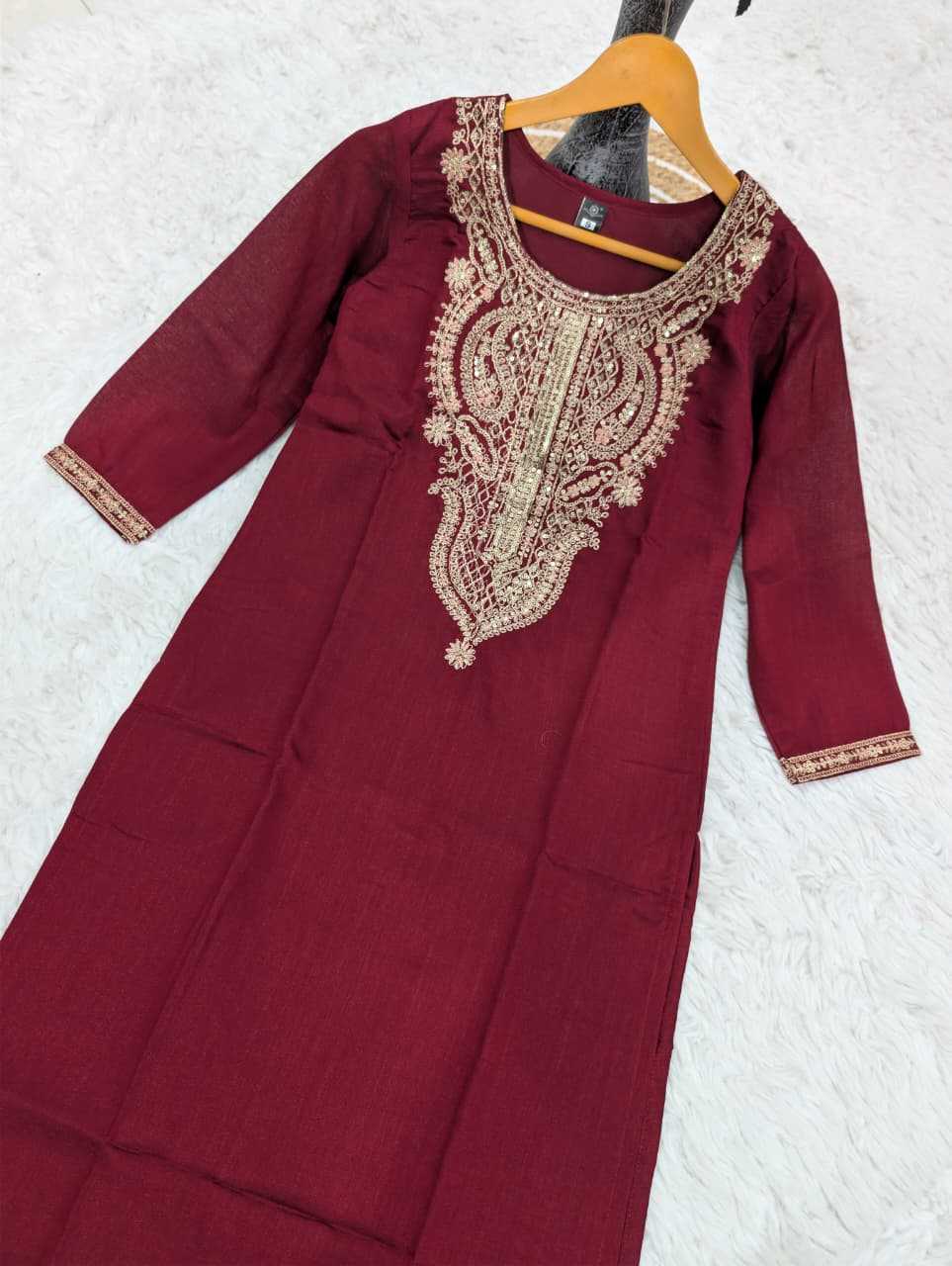 Lavina Vichitra Silk Party Wear Kurti