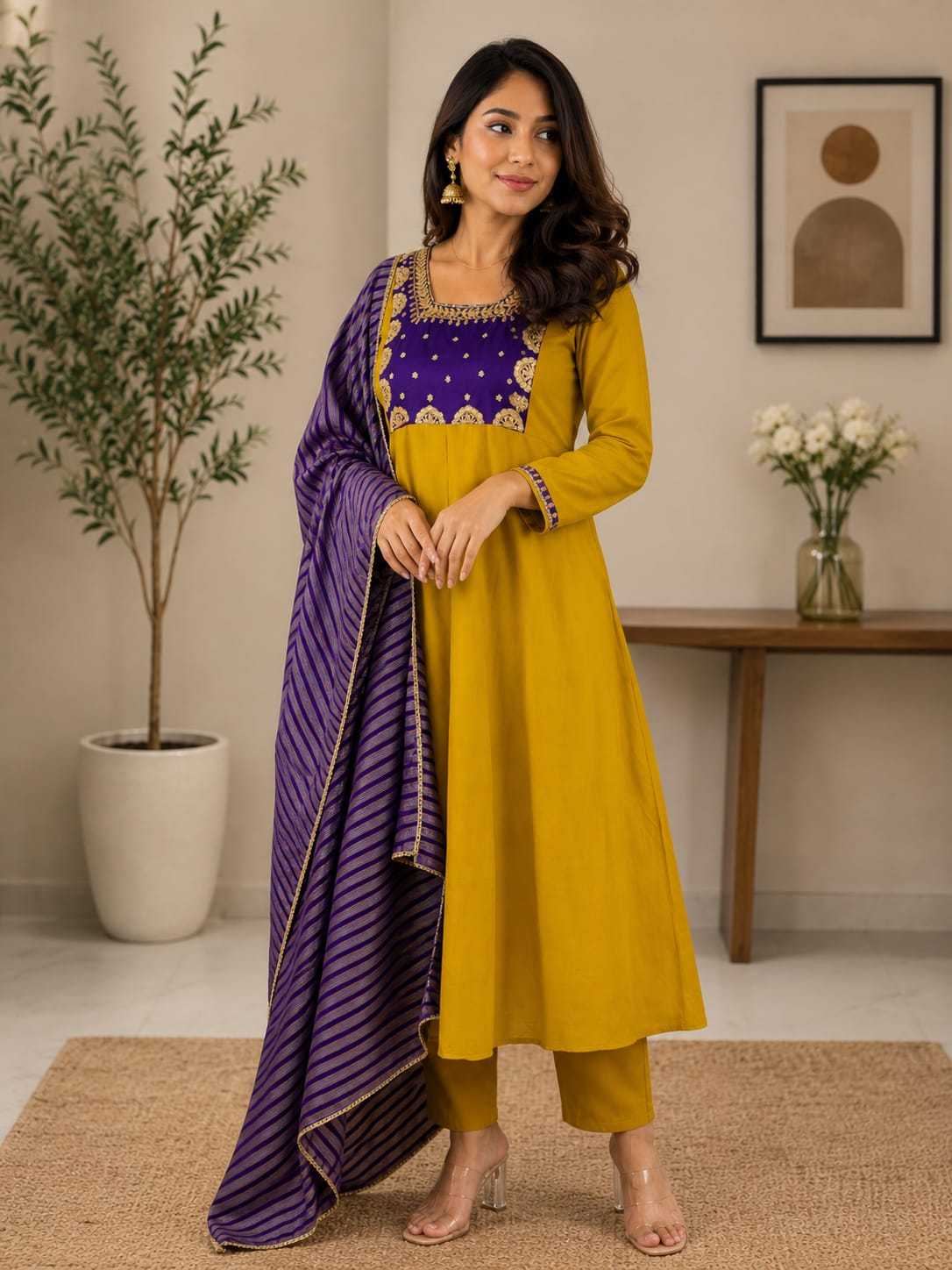 Lavya Pure Viscos Festive Kurti