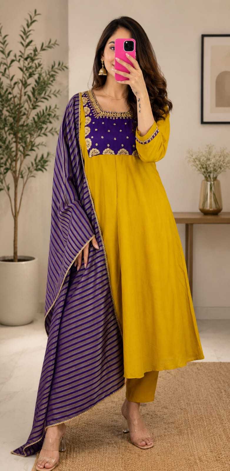 Lavya Pure Viscos Festive Kurti