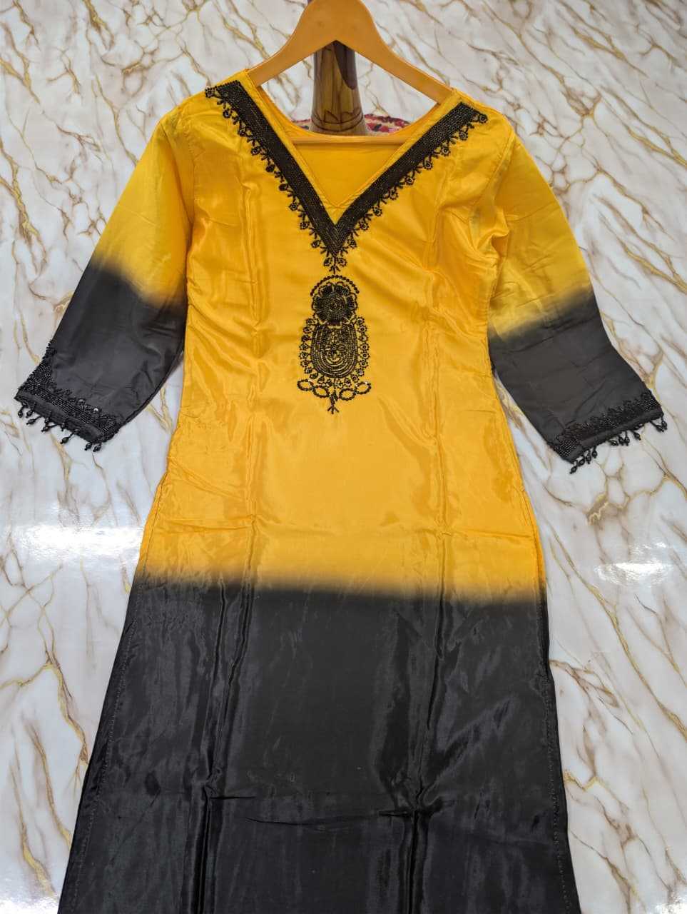 Padma Crepe Silk Georgette Kurti