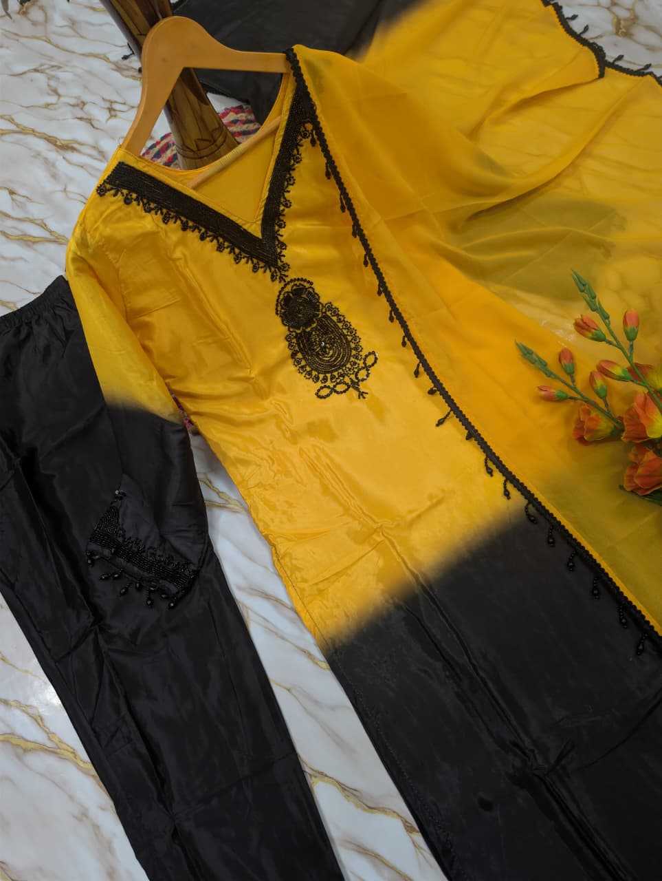 Padma Crepe Silk Georgette Kurti