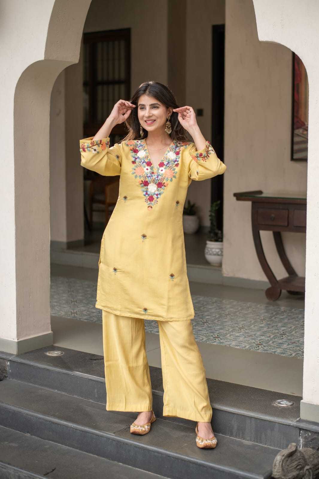 Pallavi Crepe Party Wear Kurti