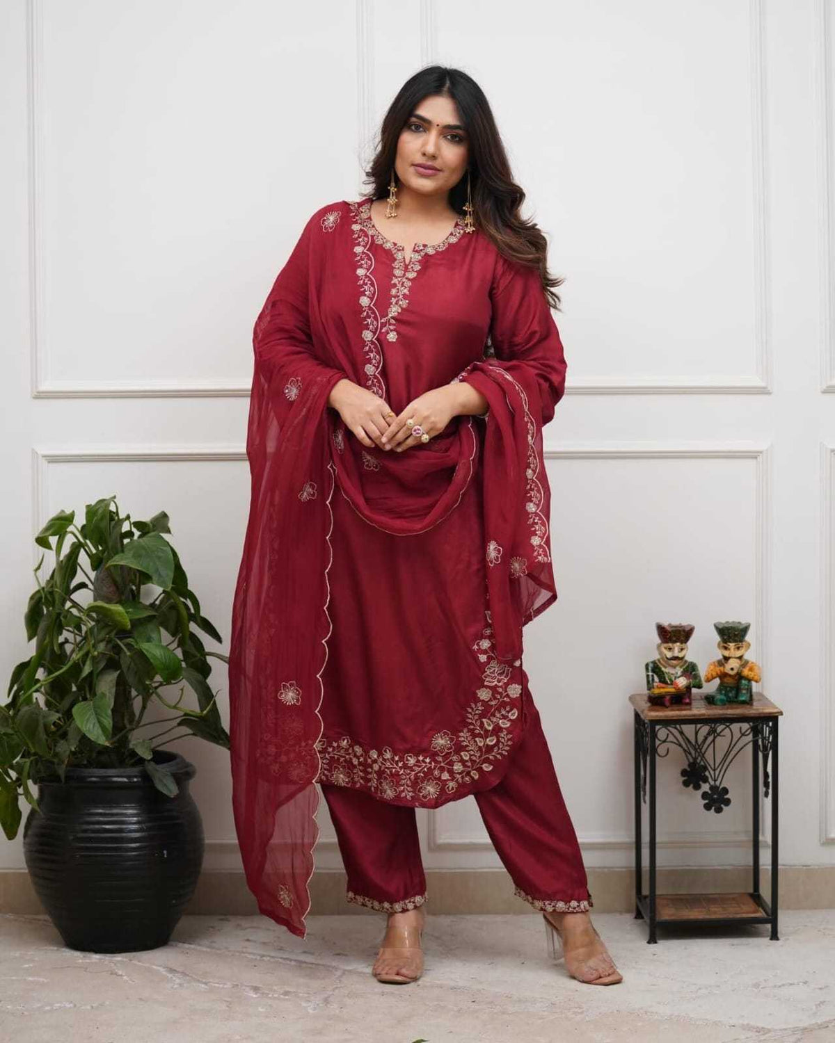 Pooja Viscose Festive Kurti
