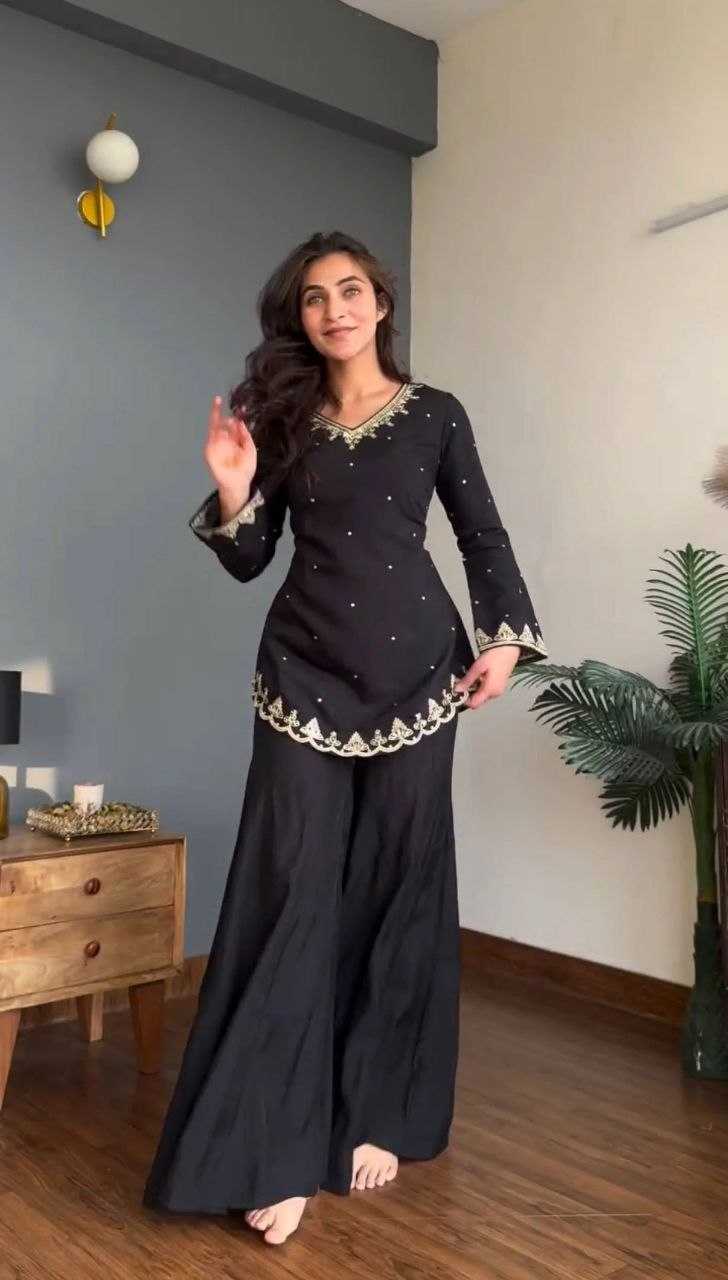 Crepe Silk Designer Kurti