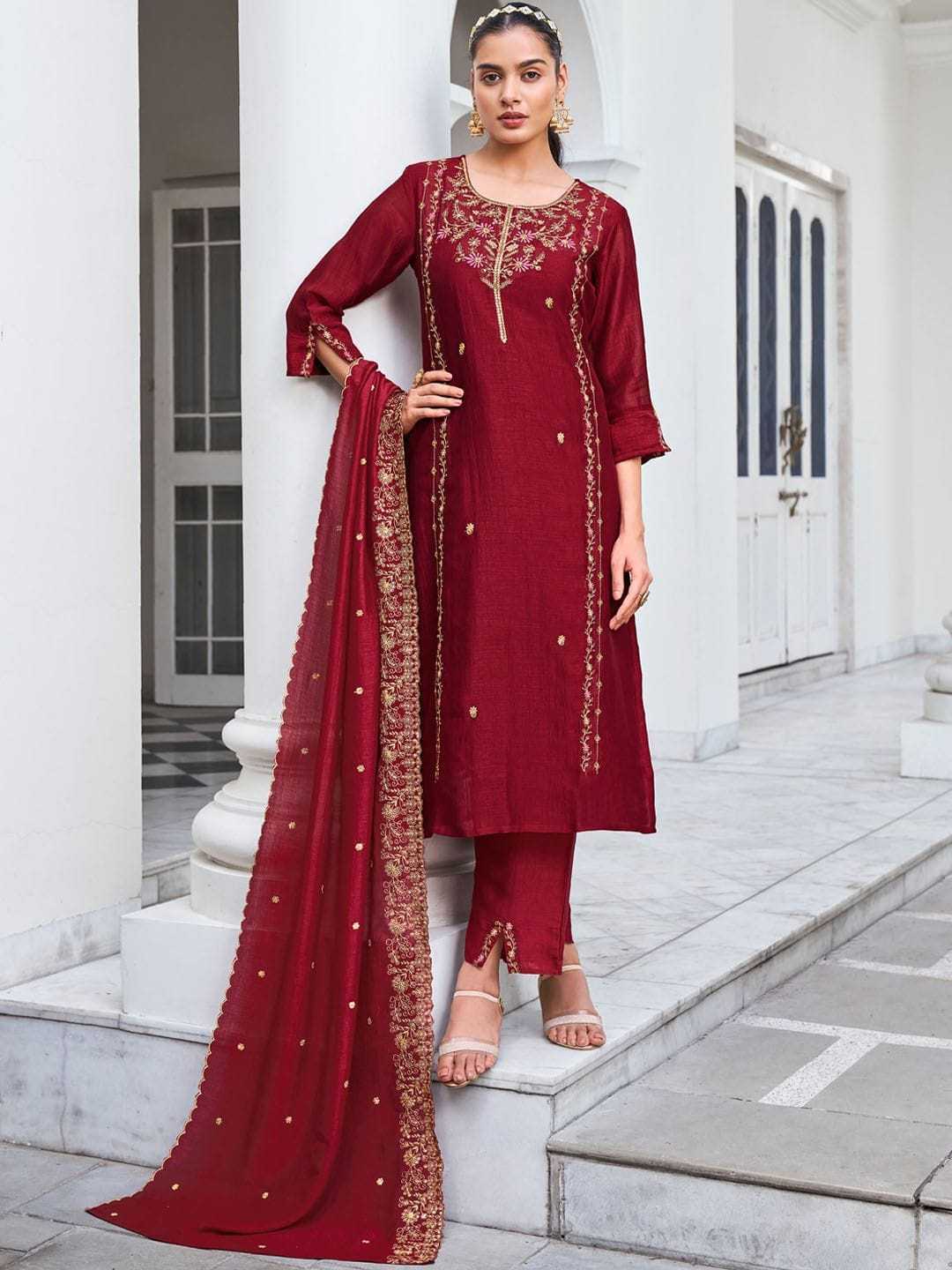 Rohini Vichitra Silk Party Wear Kurti