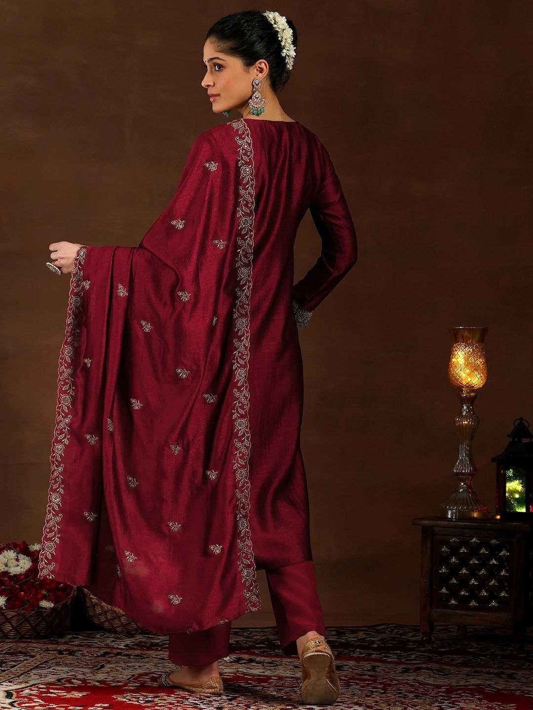 Vichitra Silk Party Wear Kurti