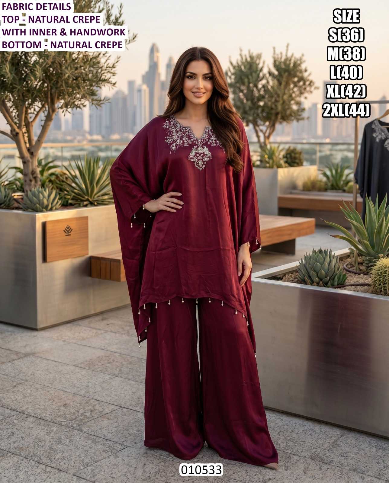 Crepe Party Wear Dress