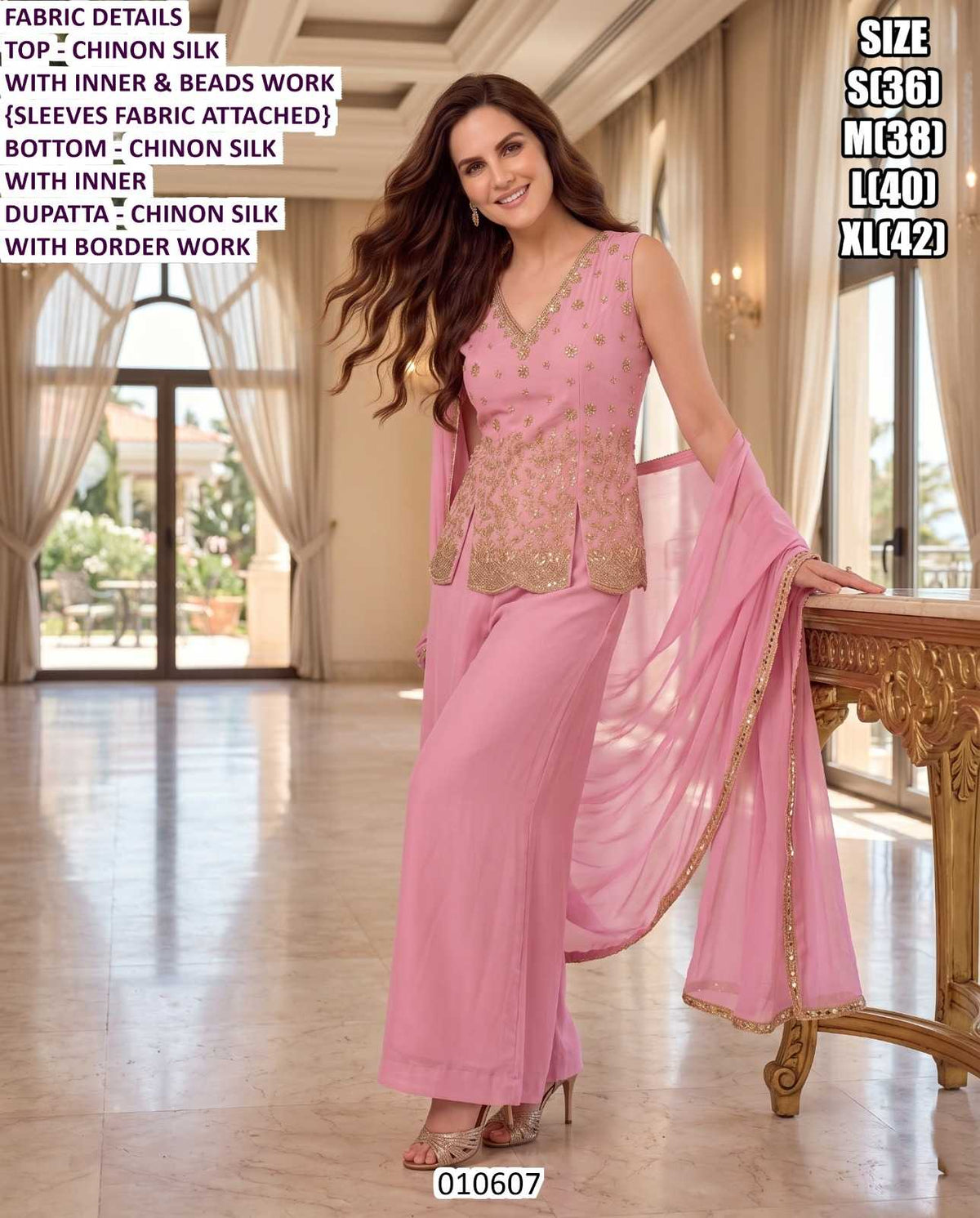 Silk Ladies Suit