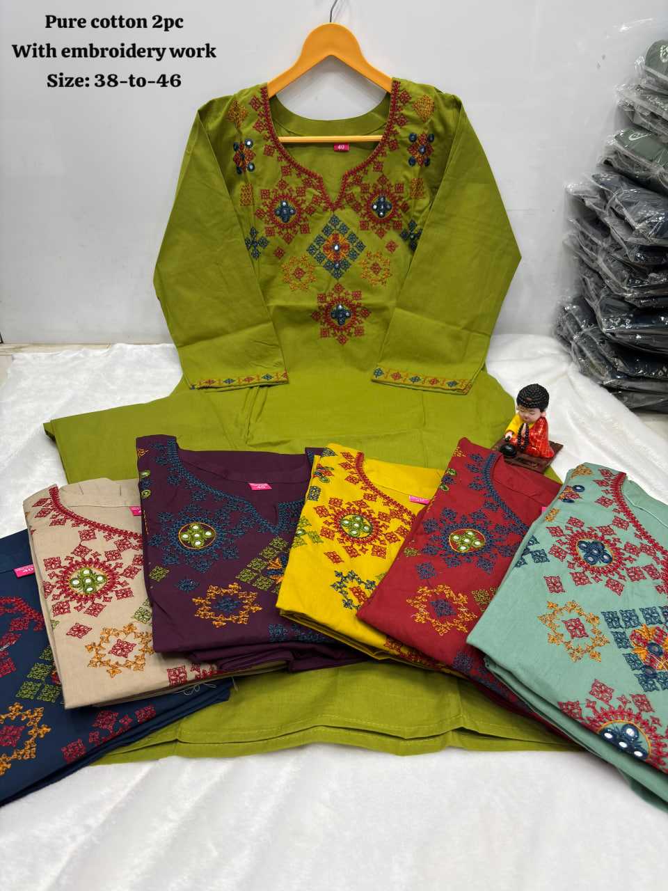 Cotton Kurti With Palazzo