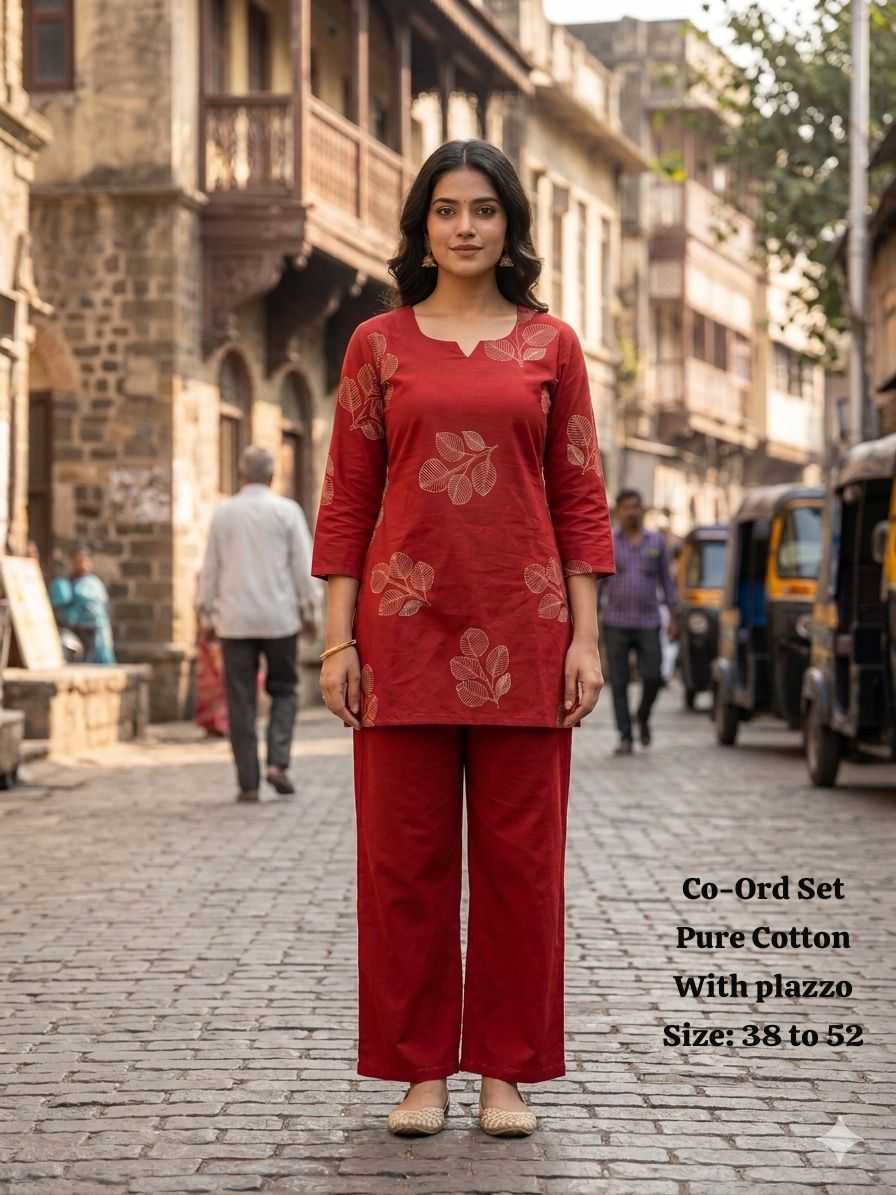 Pure Cotton Straight Kurti