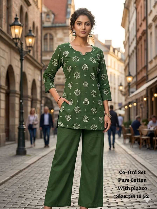Pure Cotton Straight Kurti