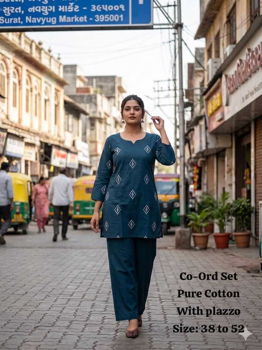 Pure Cotton Straight Kurti