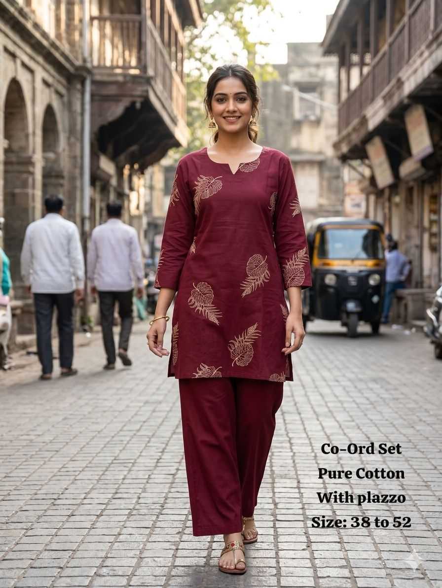 Pure Cotton Straight Kurti