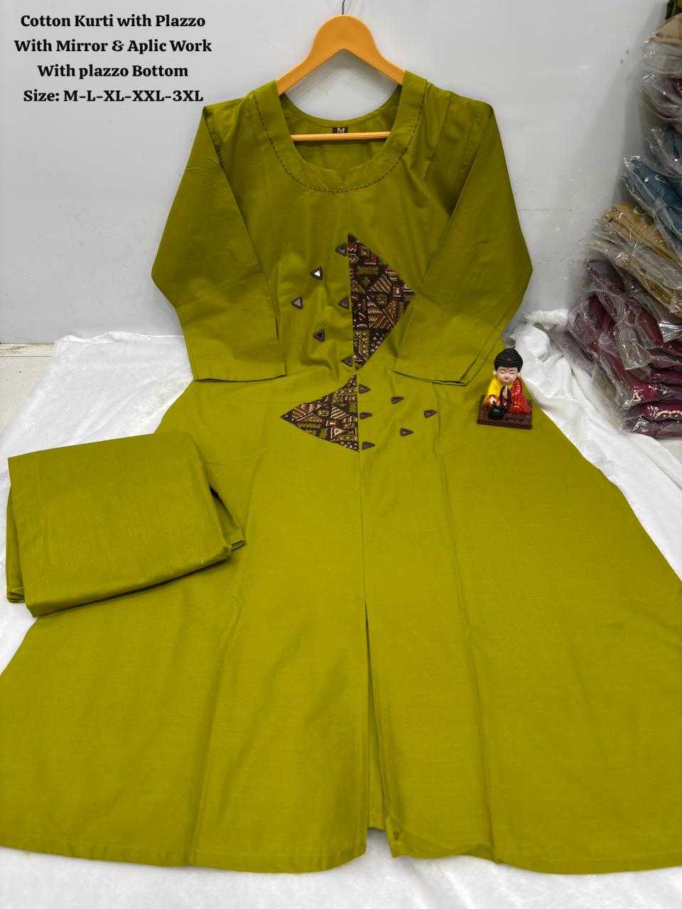 Cotton Kurti With Palazzo