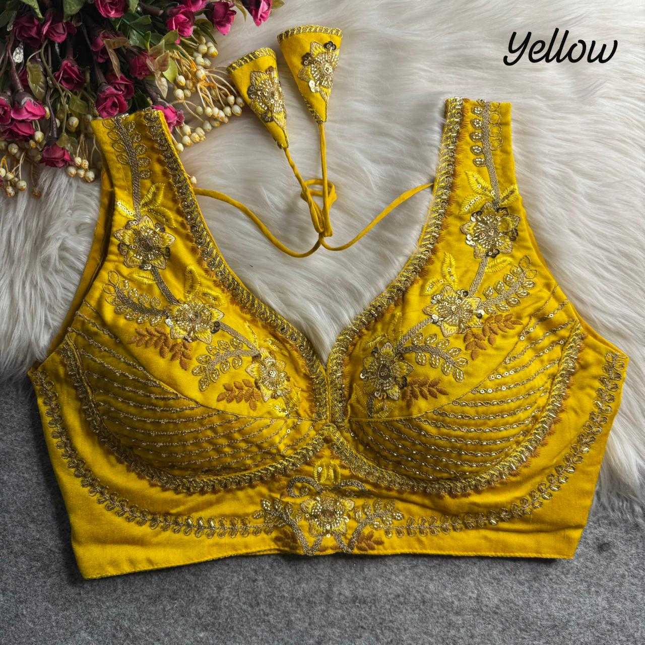 Italian Silk Party Wear Blouse