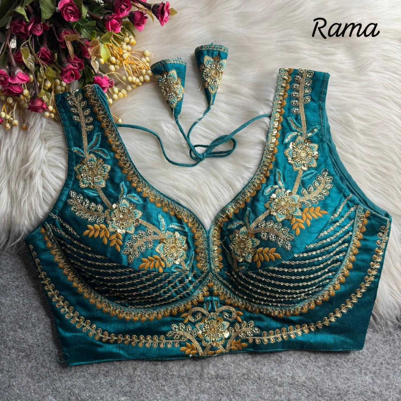 Italian Silk Party Wear Blouse