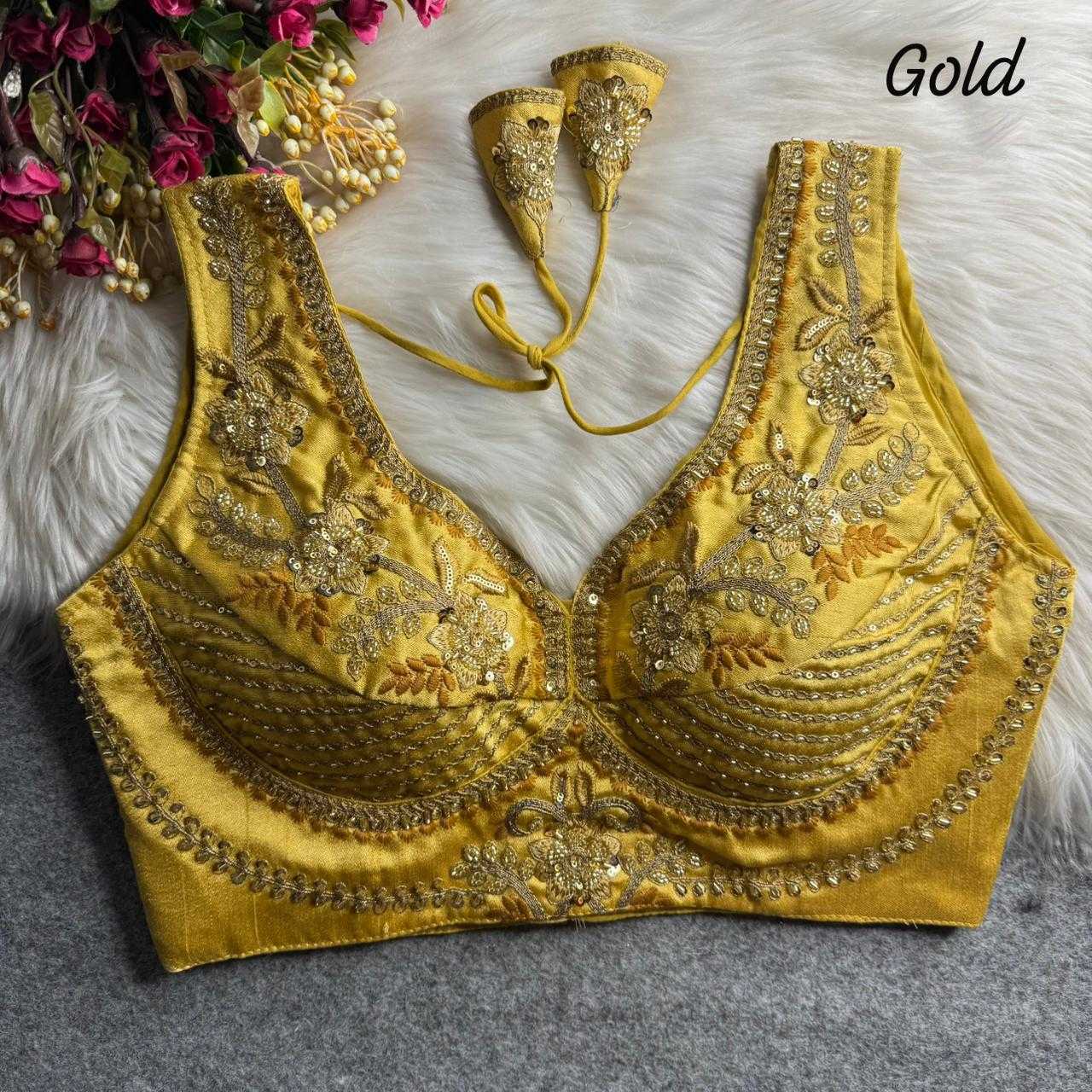 Italian Silk Party Wear Blouse
