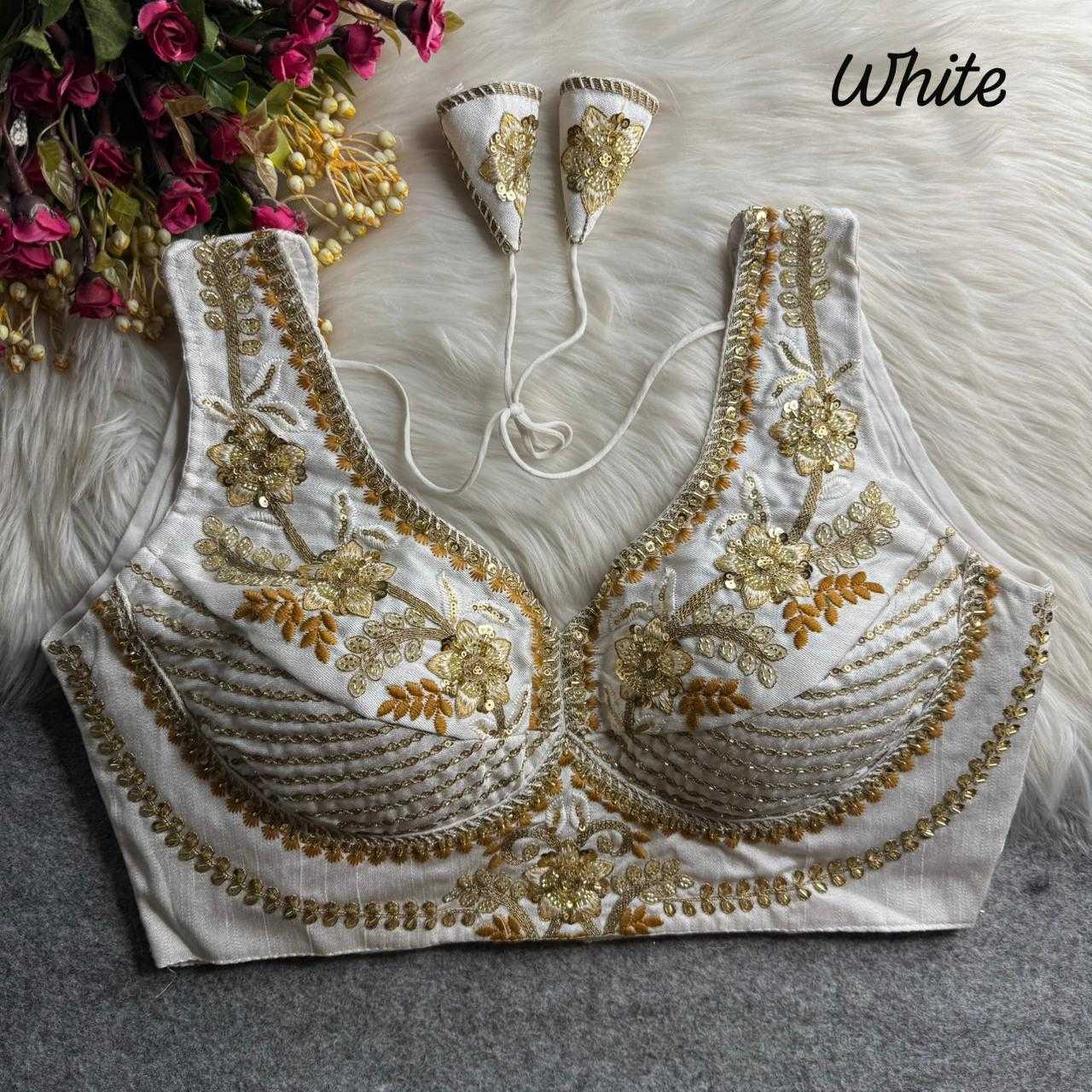Italian Silk Party Wear Blouse