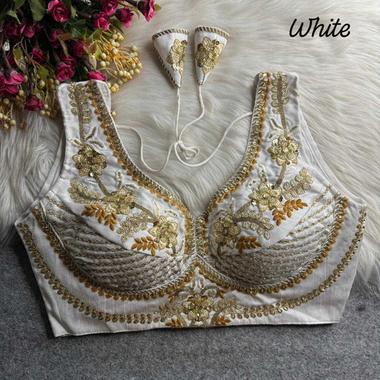 Italian Silk Party Wear Blouse