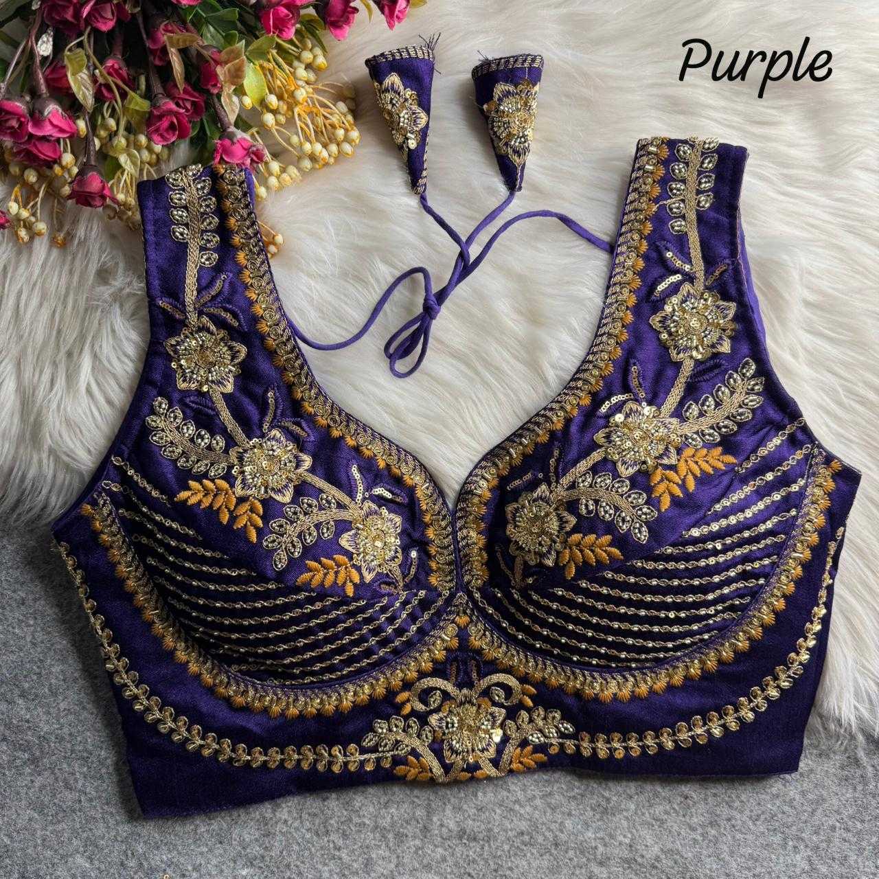 Italian Silk Party Wear Blouse
