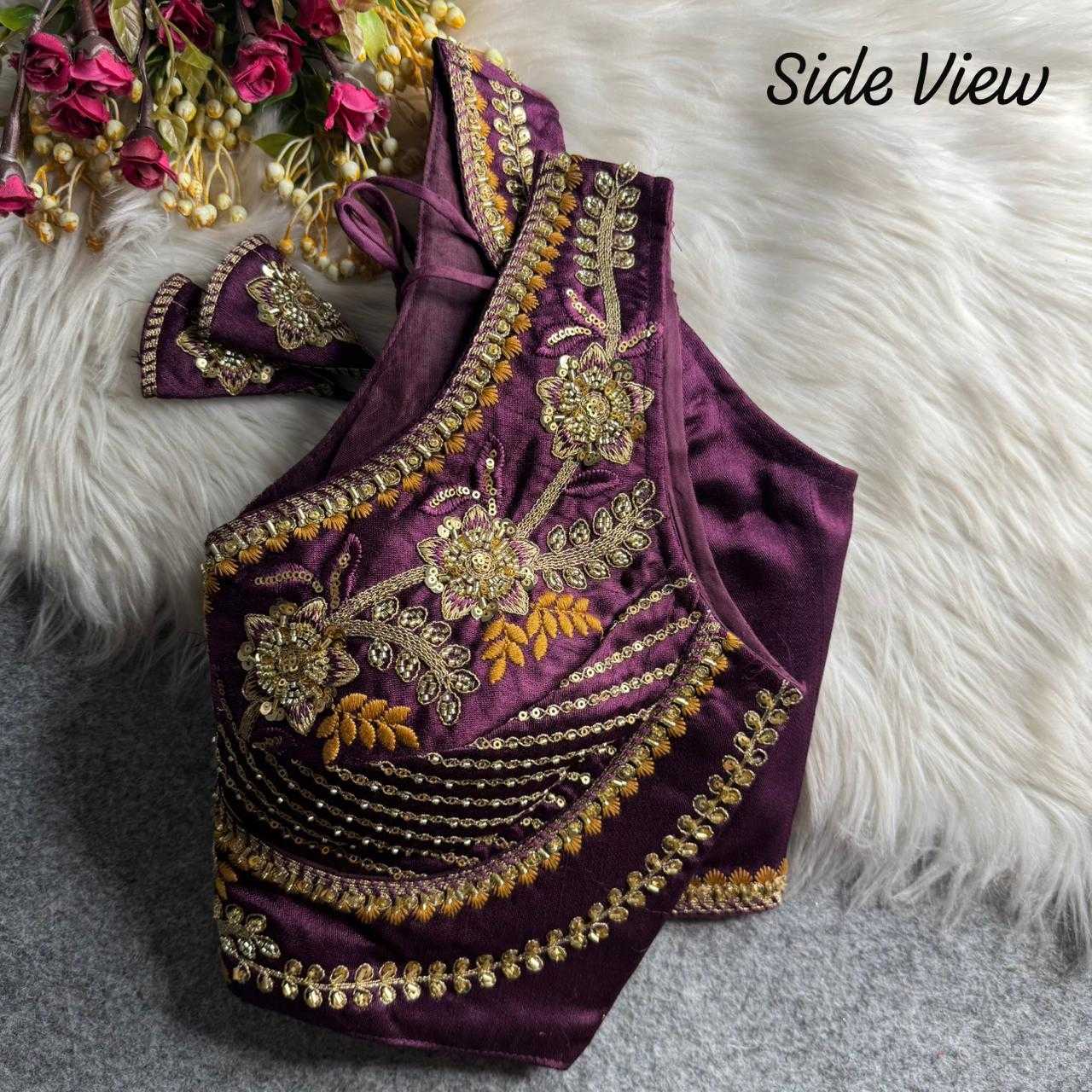 Italian Silk Party Wear Blouse