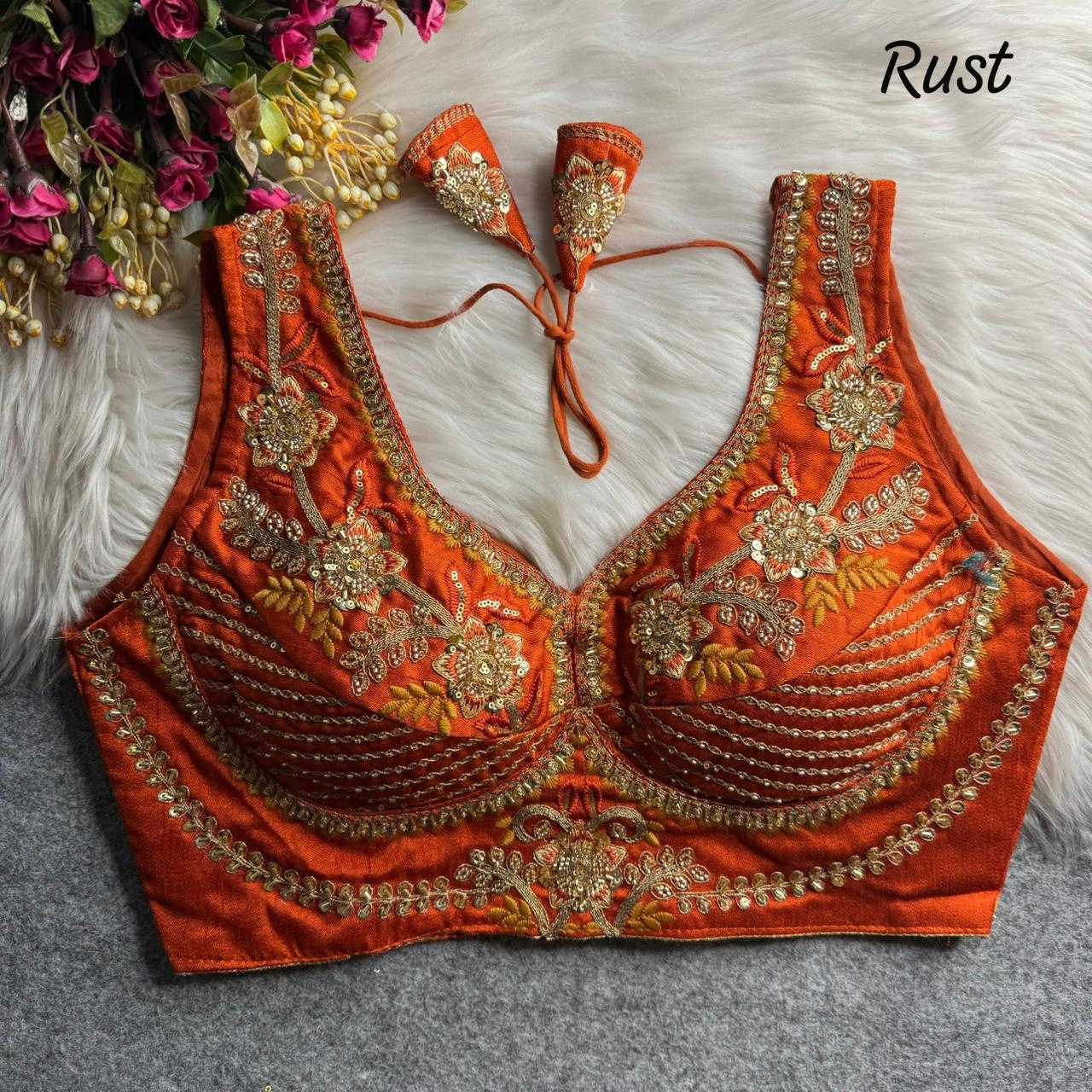 Italian Silk Party Wear Blouse
