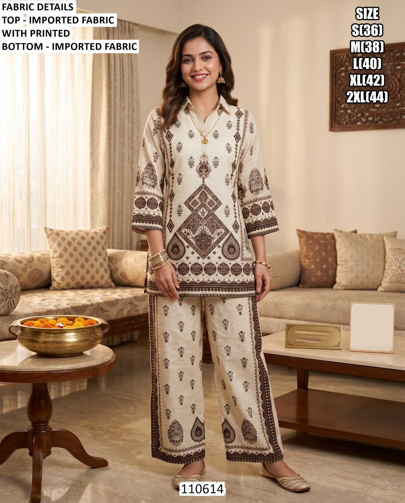 Cotton Co-ord Set