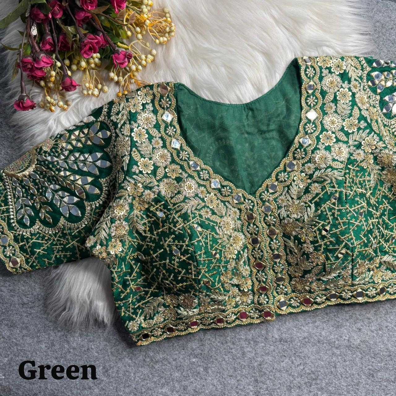 Italian Silk Party Wear Blouse