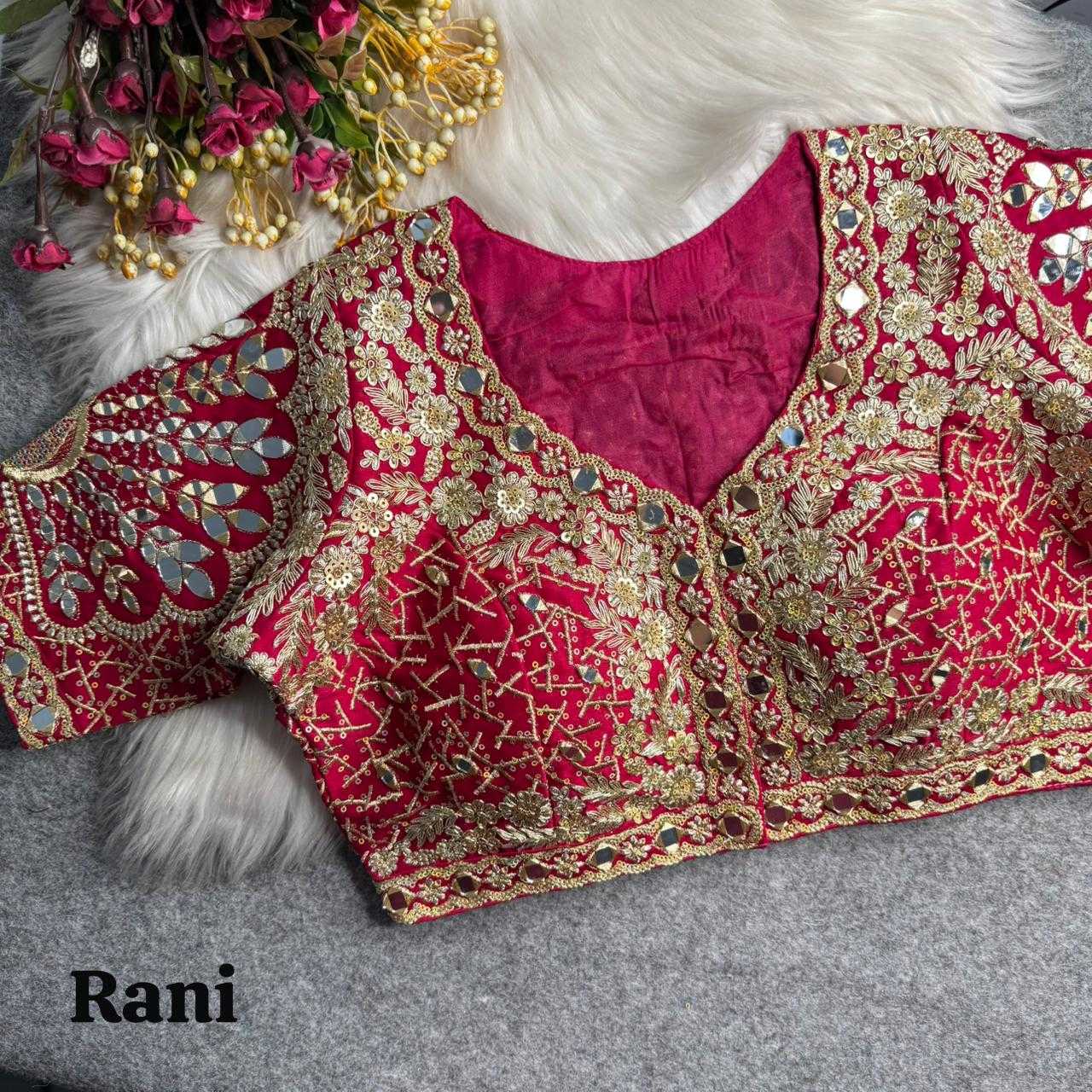 Italian Silk Party Wear Blouse