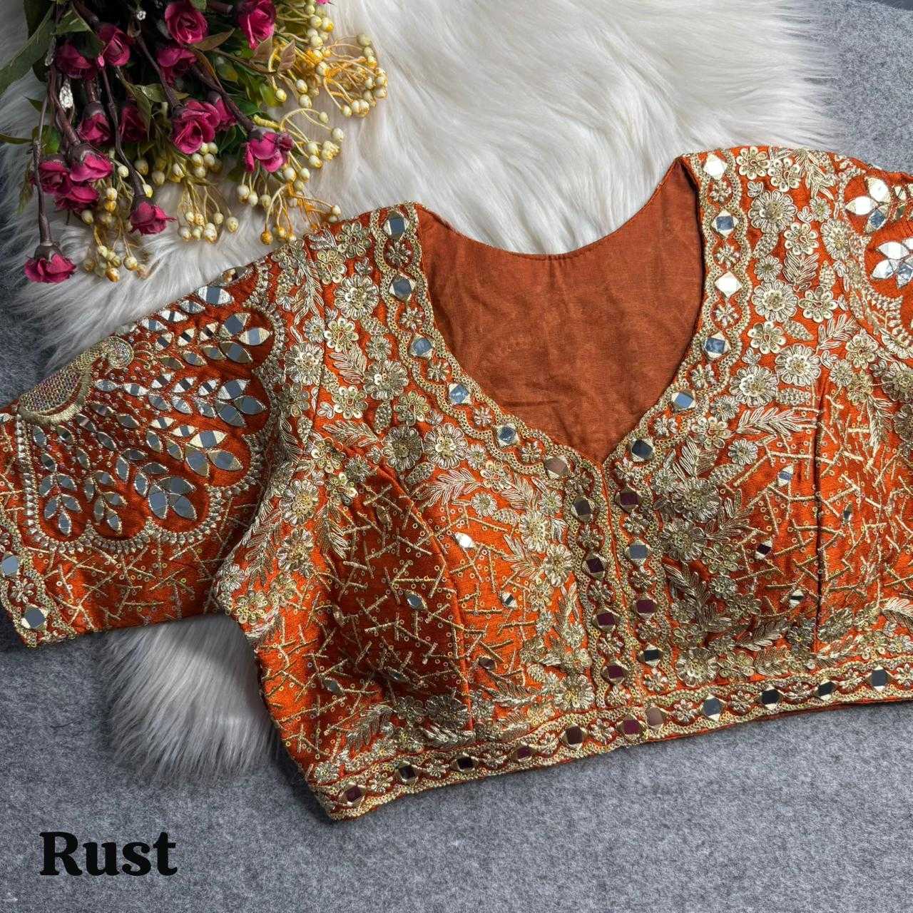 Italian Silk Party Wear Blouse