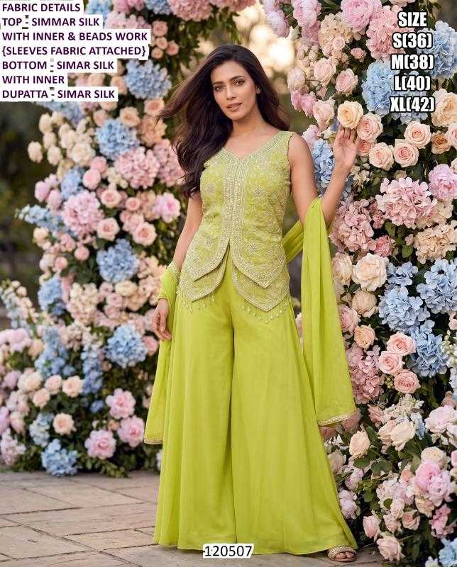 Silk Indo Western Dress