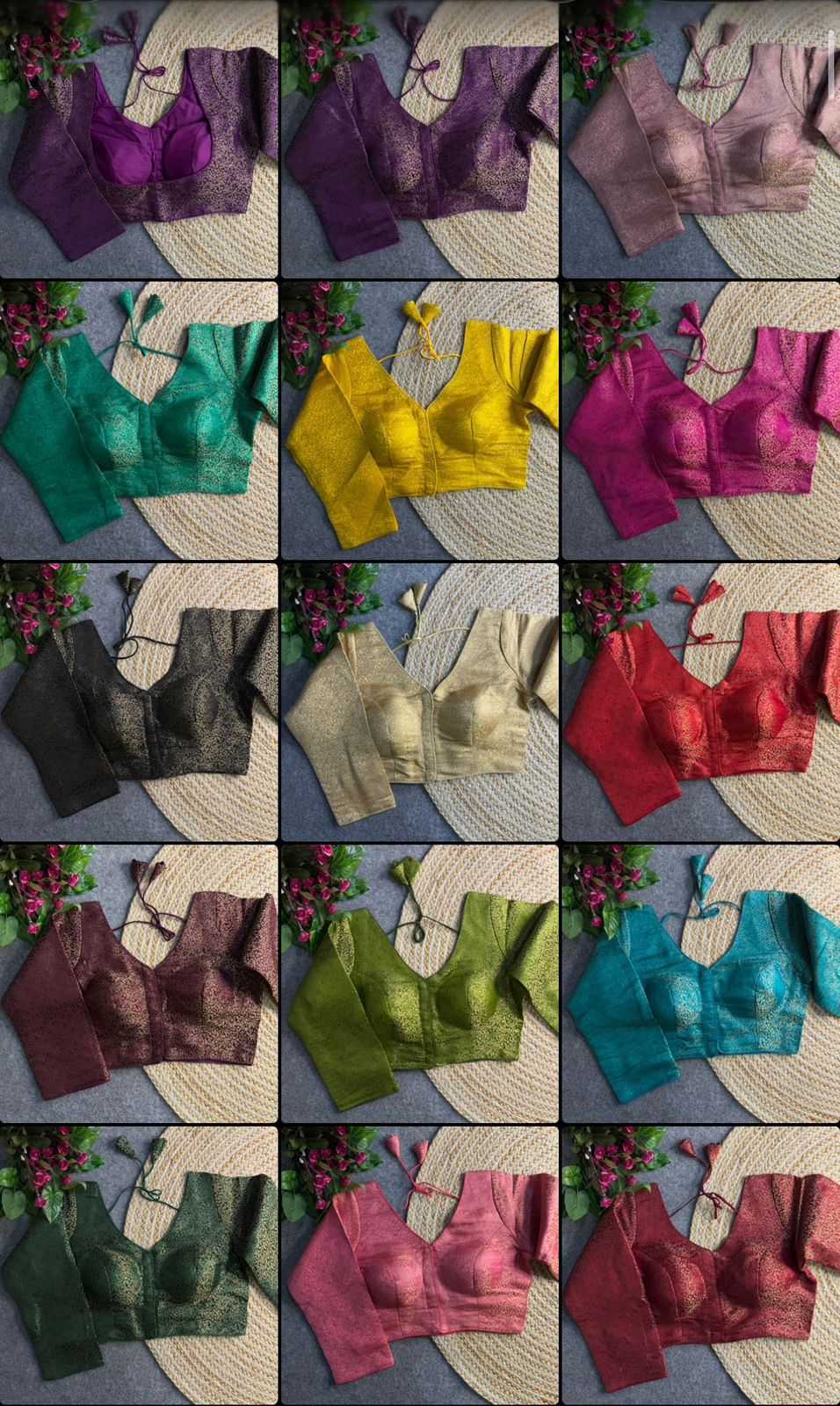Pure Soft V-neck Blouse