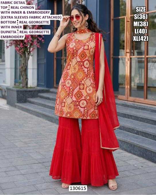 Premium Georgette Palazzo Suit