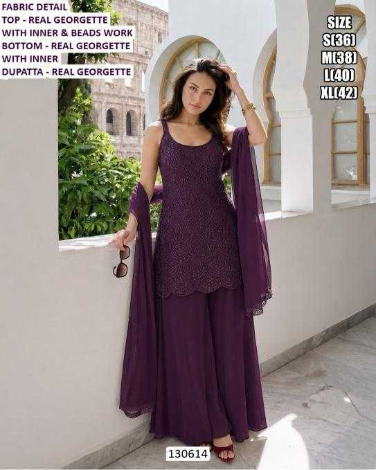 Premium Georgette Palazzo Suit