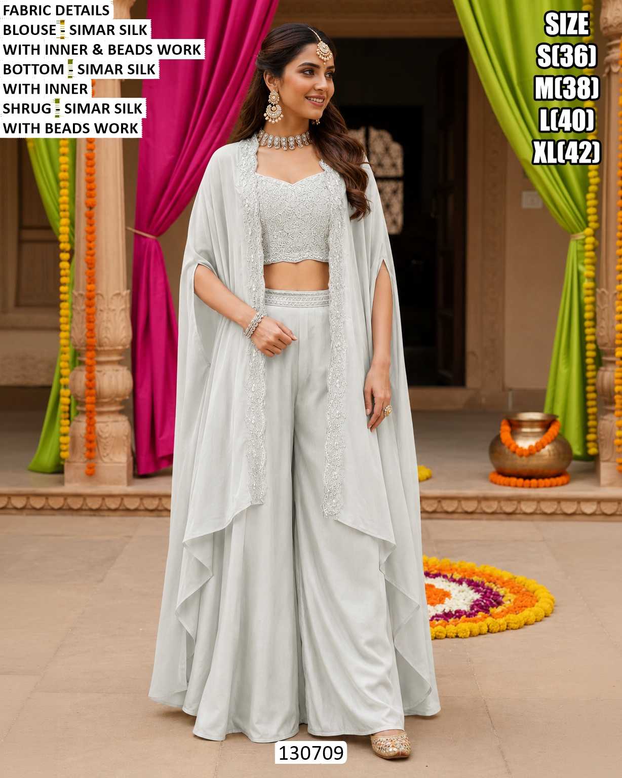 Ladies Silk Suit