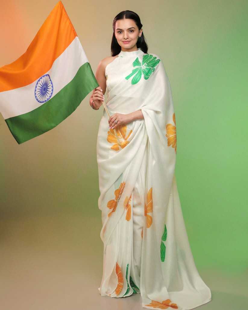 Printed Saree
