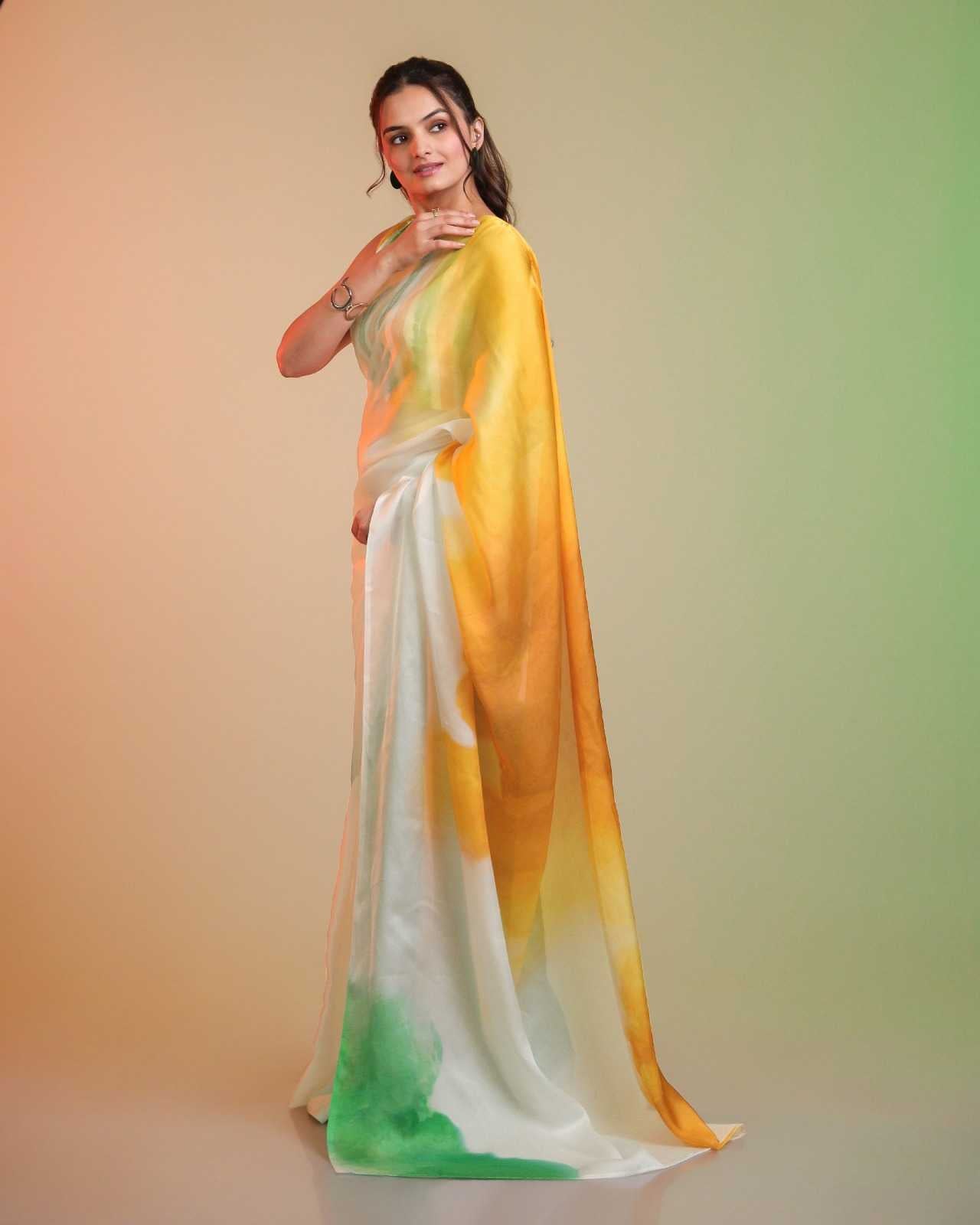 Printed Saree
